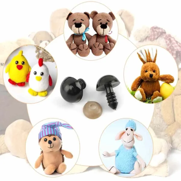 بهترین چشم عروسک واشر دار پیچی بسته 2 عددی